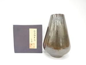 安藤堅造　結晶釉　華器